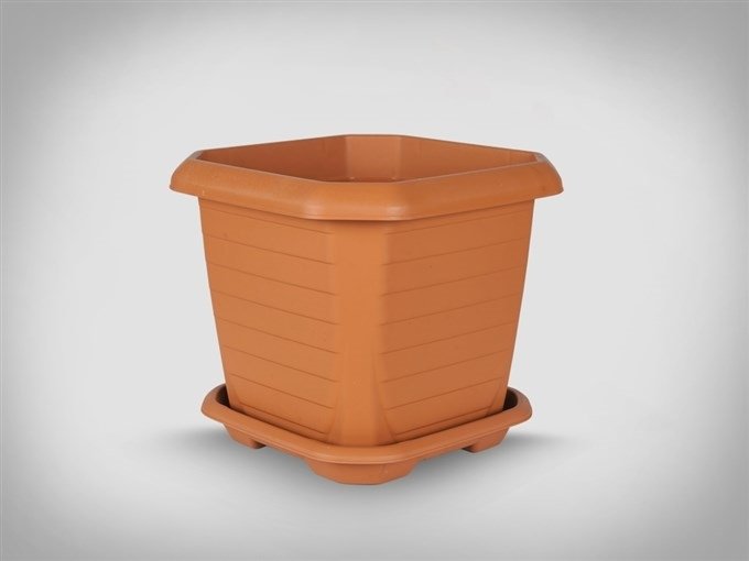 گلدان‌ های پلاستیکی بزرگ