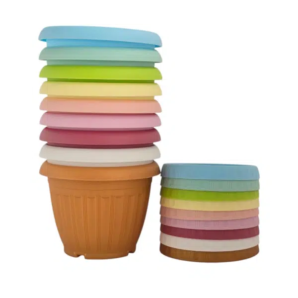 گلدان‌ های پلاستیکی ارزان قیمت