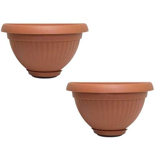 گلدان های پلاستیکی بزرگ