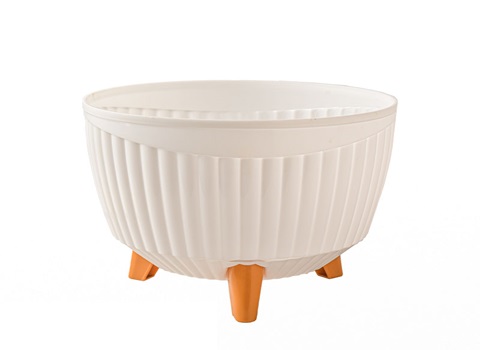 گلدان های پلاستیکی شیاردار