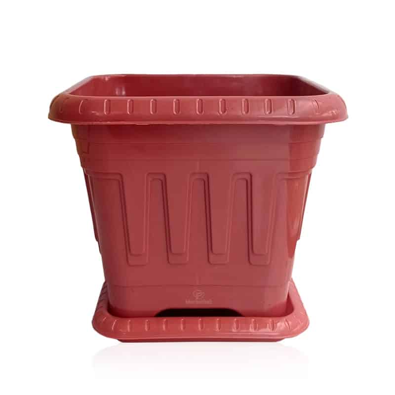 گلدان‌ های پلاستیکی لبه‌ دار