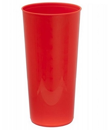 گلدان های پلاستیکی استوانهای