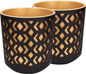 گلدان پلاستیکی طرح دار