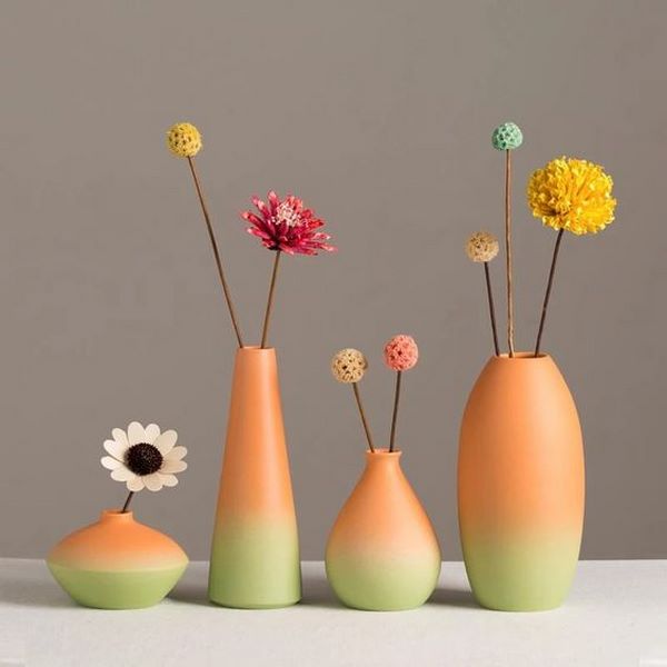 گلدان پلاستیکی تزئینی