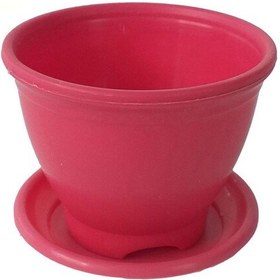 گلدان‌ های پلاستیکی دایره‌ای