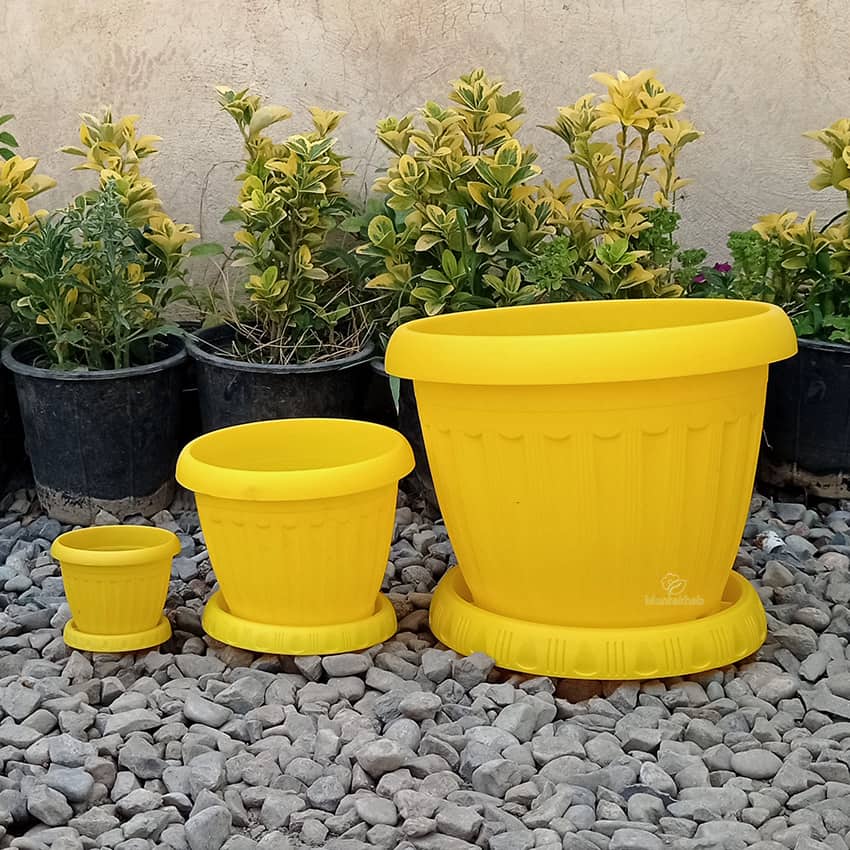 گلدان پلاستیکی خیلی بزرگ