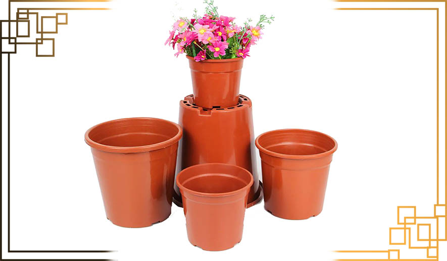 گلدان پلاستیکی