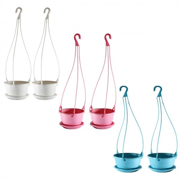 گلدان پلاستیکی آویز